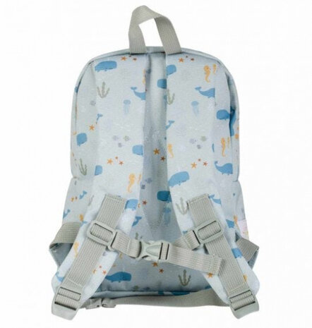 rugzak Oceaan junior 5,5 L lichtblauw