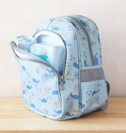 rugzak Oceaan junior 13 L lichtblauw