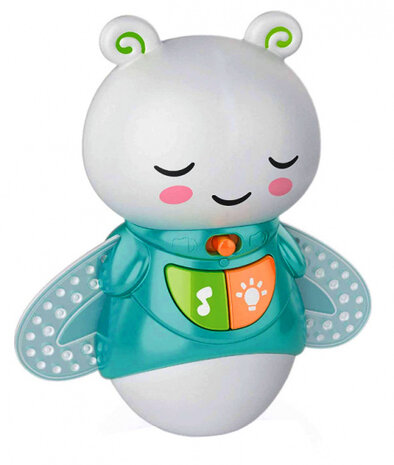 nachtlampje Baby For You junior 20 x 22 cm wit/groen