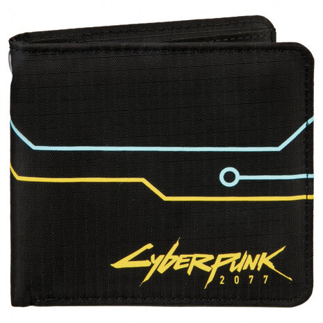 portemonnee Hack Bifold 12 x 10 x 2 cm polyurethaan zwart