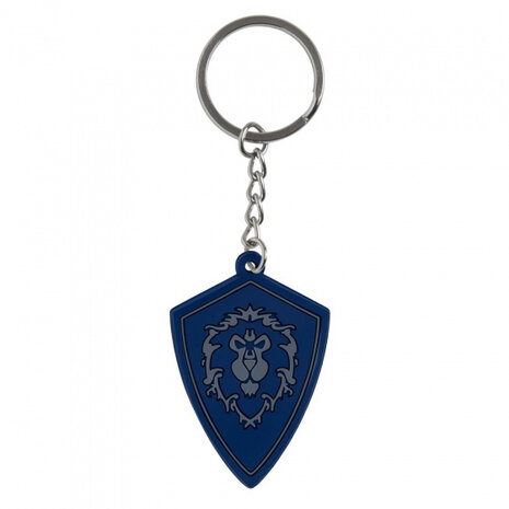 sleutelhanger Battle for Azeroth Alliance metaal blauw
