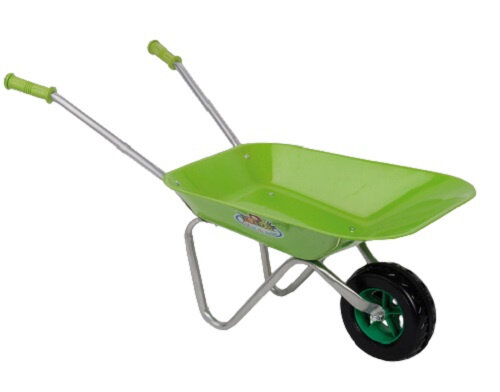 kruiwagen Kids in the Garden 76 cm staal groen