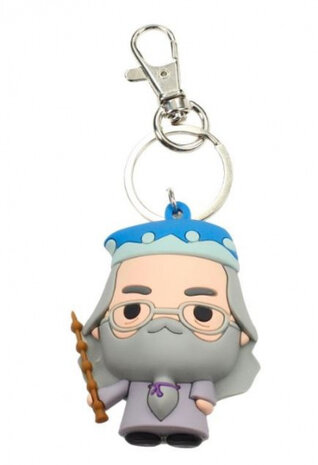 sleutelhanger Harry Potter: Albus Dumbledore rubber grijs
