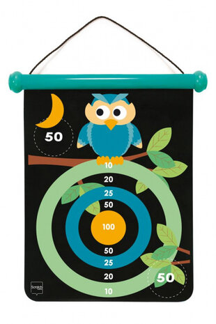 darts junior 40 x 31 cm zwart 6-delig