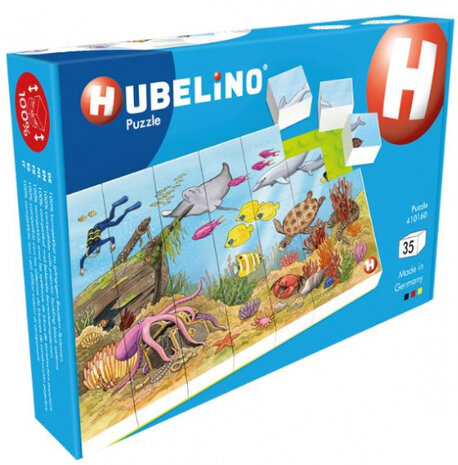 puzzel onderwaterwereld junior 26,5 cm 35 stukjes