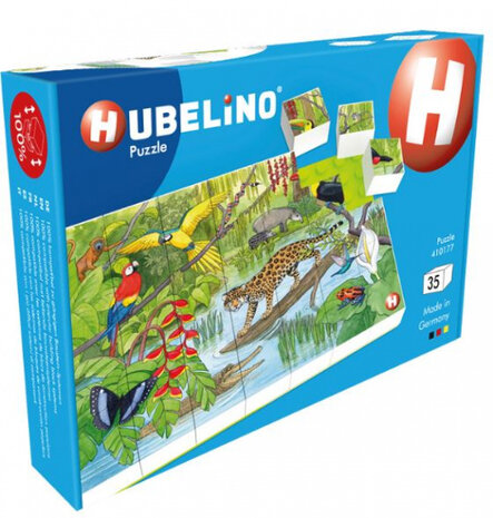puzzel regenwoud junior 26,5 x 18,2 cm 35 stukjes