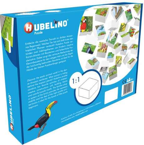 puzzel regenwoud junior 26,5 x 18,2 cm 35 stukjes
