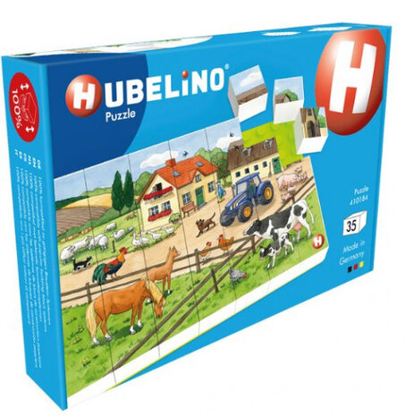 puzzel boerderij junior 26,5 x 18,2 cm 35 stukjes