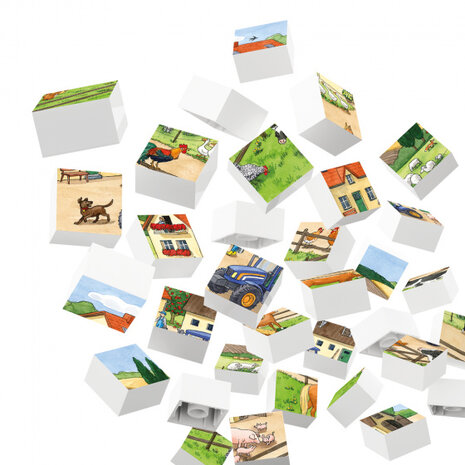 puzzel boerderij junior 26,5 x 18,2 cm 35 stukjes