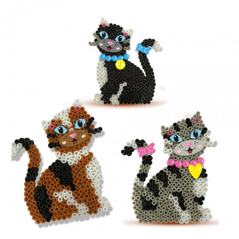 strijkkralenset Beedz Poes 1200 stuks
