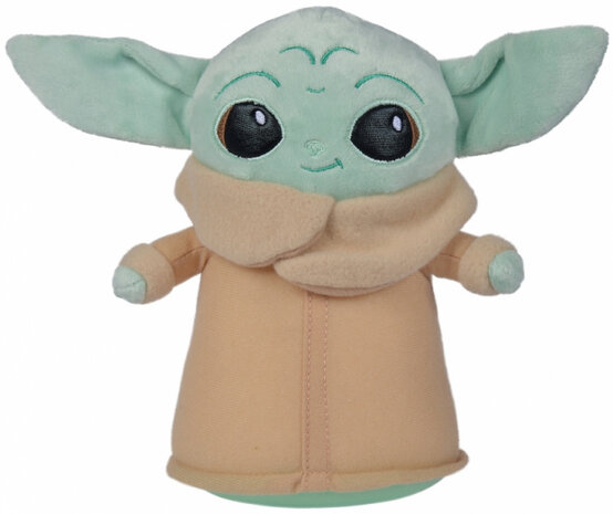 knuffel Star Wars Mandalorian junior 18 cm pluche beige