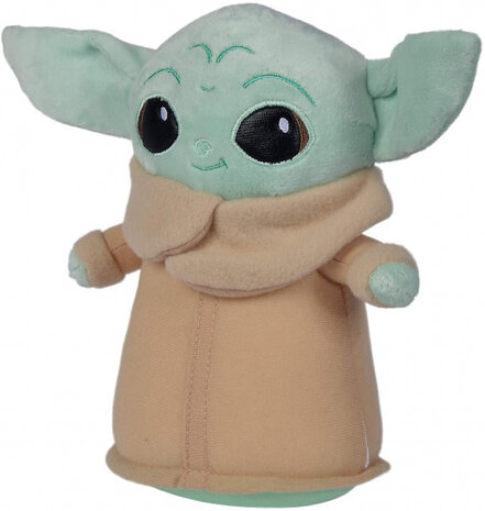knuffel Star Wars Mandalorian junior 18 cm pluche beige