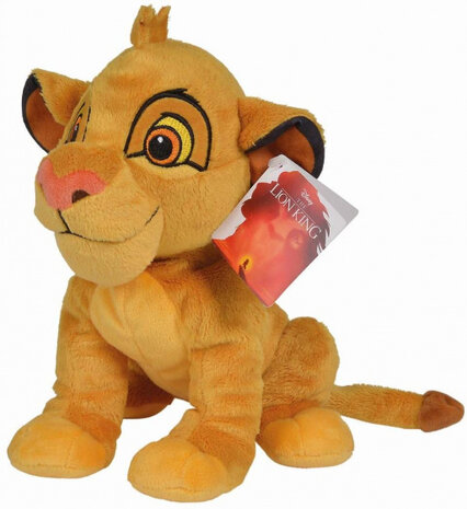 knuffel Disney Simba junior 25 cm pluche oranje