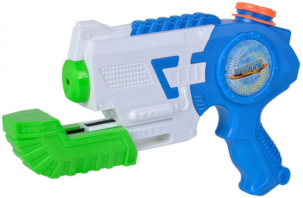 waterpistool Waterzone Micro Blaster 21 cm blauw