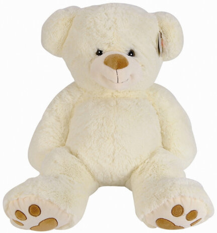 knuffelbeer klassiek junior 41 cm pluche cr&egrave;mekleurig