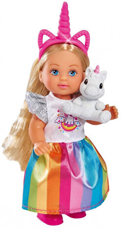 pop Evi Love eenhoorn junior 12 cm wit 3-delig