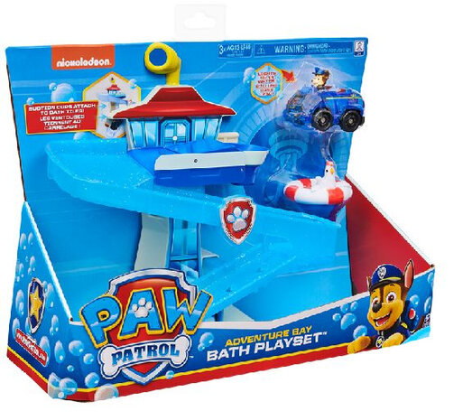 badset Paw Patrol Adventure junior blauw 6-delig