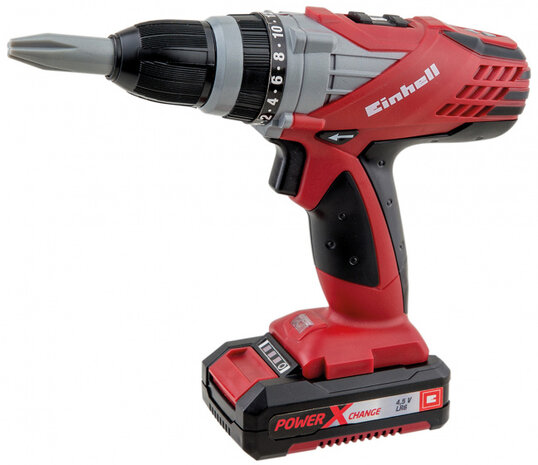 accuboor junior 22 x 19,5 cm rood/zwart 5-delig