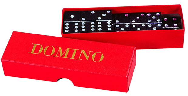 dominospel junior hout 28 stuks