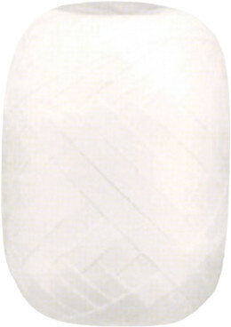 cadeaulint 20 m x 5 mm polyester wit 24 stuks