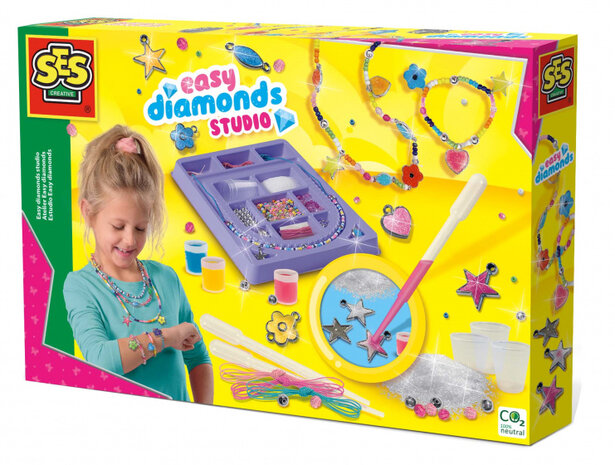 kralenset Easy Diamonds Studio meisjes 36-delig