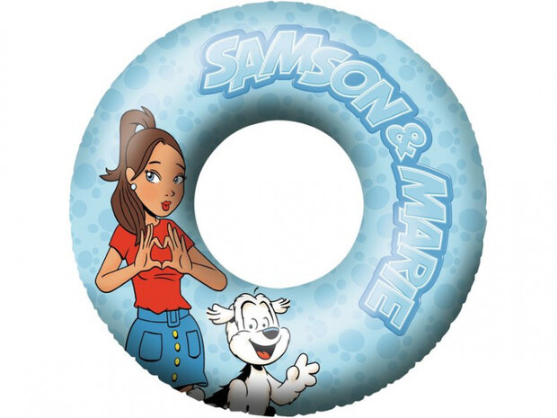 zwemband Samson &amp; Marie 108 cm vinyl blauw