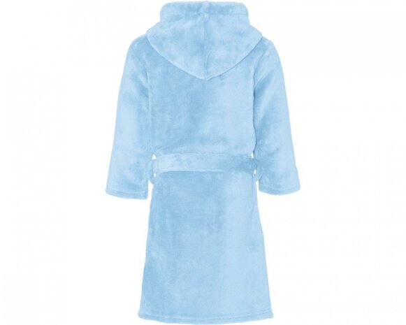 badjas junior polyester lichtblauw maat 158/164