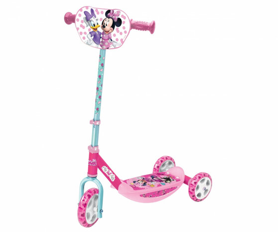 kinderstep Disney Minnie Mouse junior 3-wiel aluminium roze