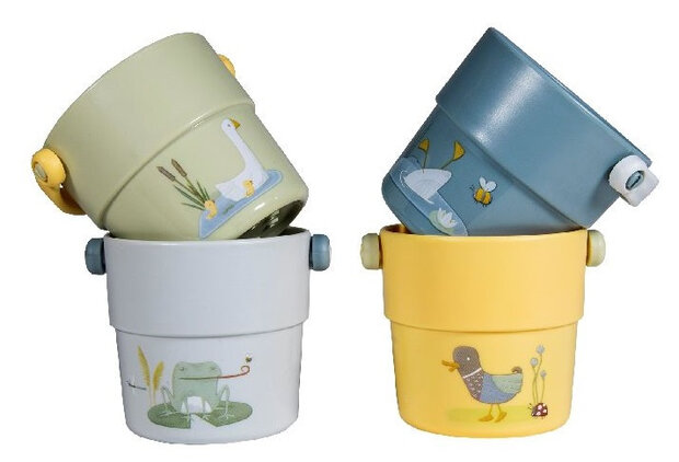 badbeker Little Dutch junior 7,5 x 7 cm 4 stuks
