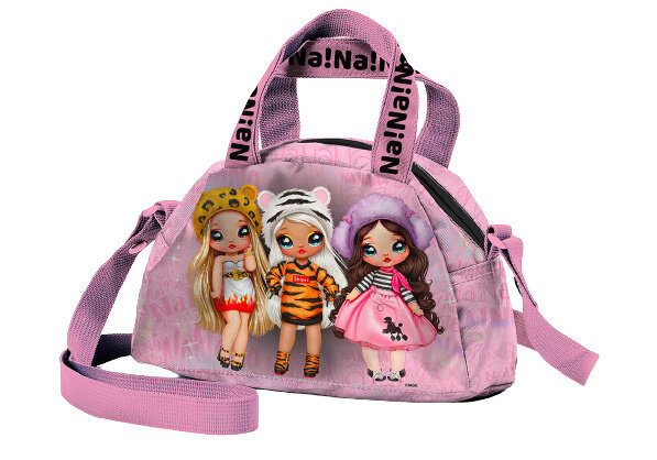handtas Dolls meisjes 2,5 liter polyester roze