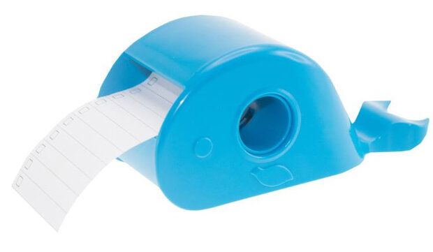 etiketten Sticky Notes 50 mm x 8 m blauw/wit 2-delig