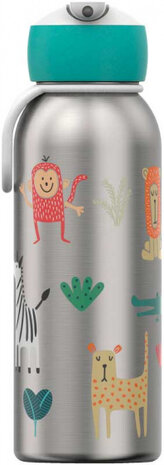 isoleerfles  junior 350 ml RVS/siliconen