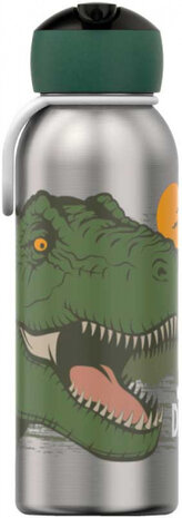 isoleerfles dino junior 350 ml RVS/siliconen