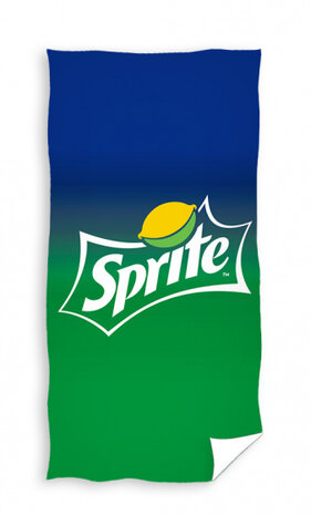 strandlaken Sprite junior 140 x 70 cm katoen blauw/groen