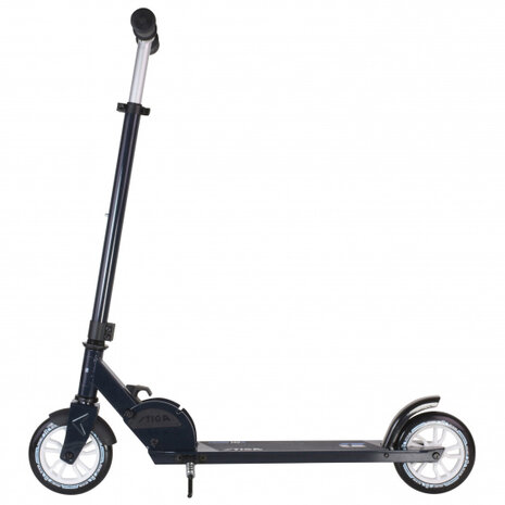 stuntstep Cruise 145-S junior 80 cm staal donkerblauw