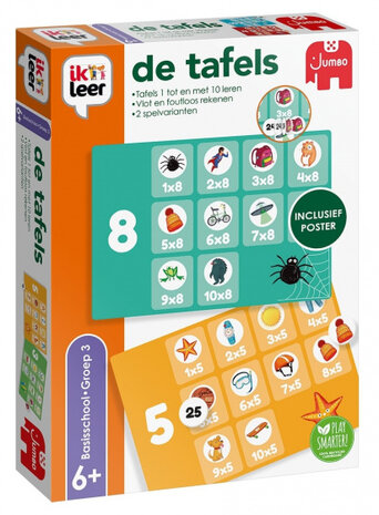 leerspel ik leer de tafels (NL) junior 49-delig