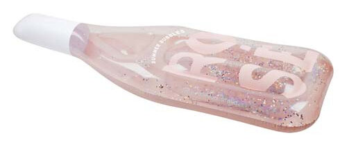 luchtbed fles ros&eacute; 200 x 70 cm PVC roze