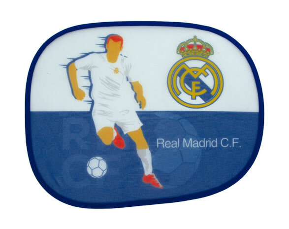 zonneschermen Real Madrid zijraam 36 x 45 cm 2 stuks