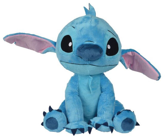 knuffel Stitch 120 cm pluche blauw