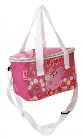 lunchtas thermisch meisjes 22,5 x 15 x 16,5 cm PVC roze