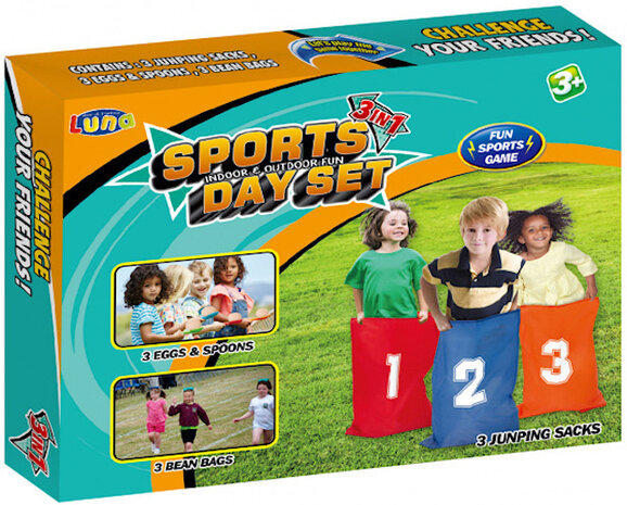 3-in-1 plezier en sportspel 33 x 25,5 x 4,5 cm