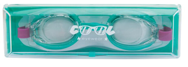 duikbril meisjes siliconen/polycarbonaat roze/blauw