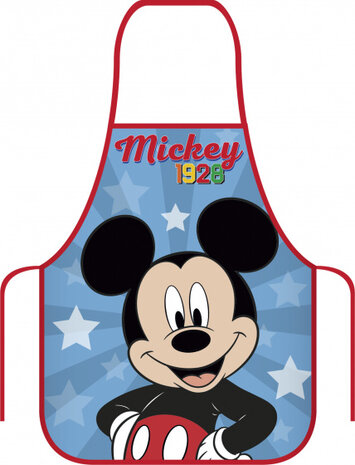 kookschort Mickey Mouse jongens katoen blauw 2-delig