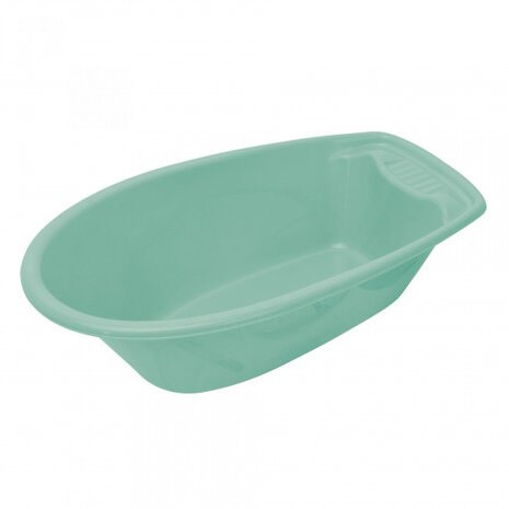 poppenbadkuipset 40,5 x 23 x 13 cm mintgroen 7-delig