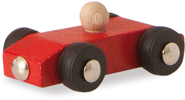 autobaan junior 38 x 31 cm hout naturel 5-delig