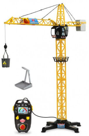 hijskraan RC jongens 88 x 100 cm geel