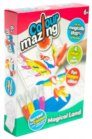 kleurset Het Magische Land junior papier 8-delig