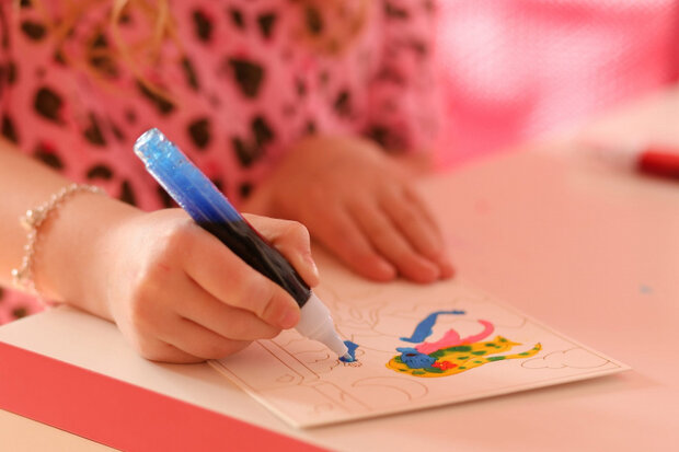 kleurset Het Magische Land junior papier 8-delig