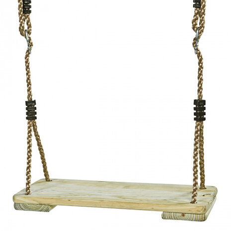 schommelzitje Indoor 39 x 17,5 x 6,5 cm hout naturel