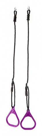 trapeze 65-110 cm polyetheen paars